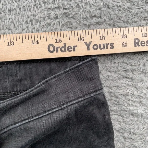 Wrangler Jeans Mens 34x29 Black Slim Straight Denim Casual Classic Fit Workwear - Picture 4 of 10